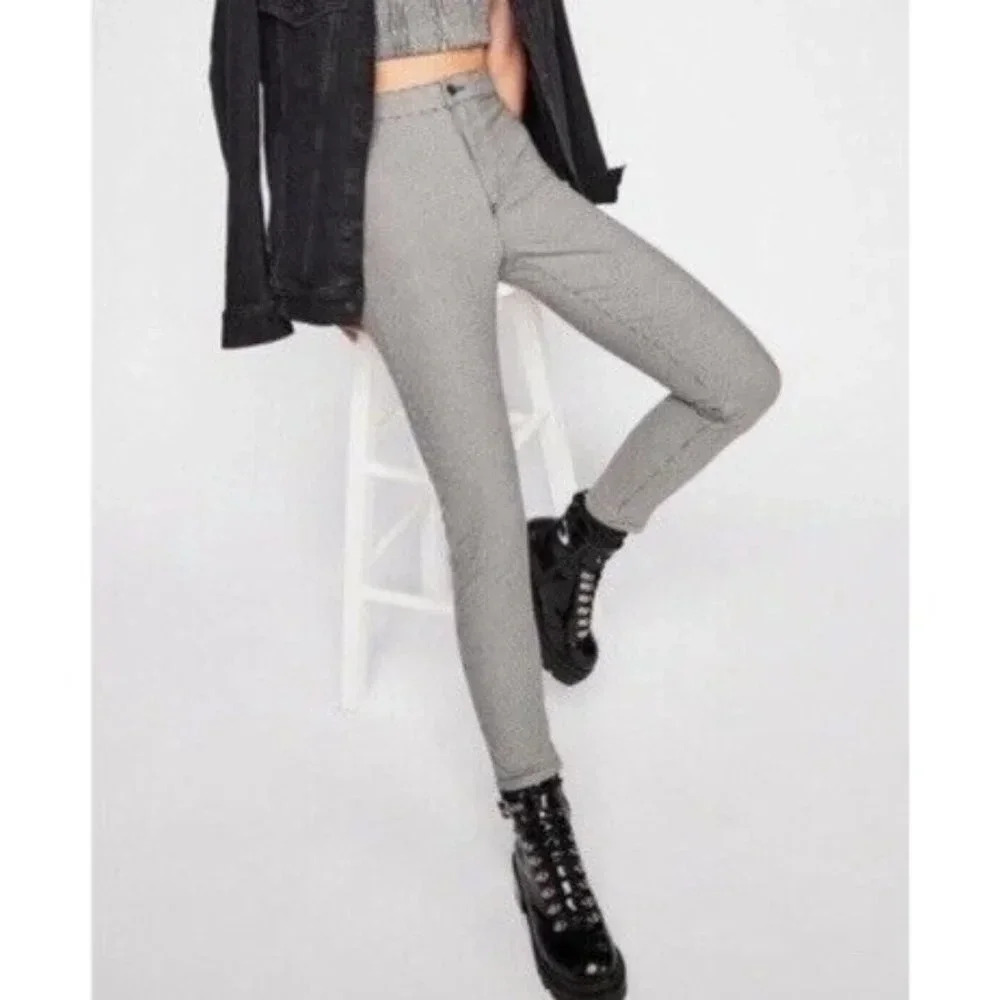 We The Free Belle Houdstooth Skinny Pants  Size 26